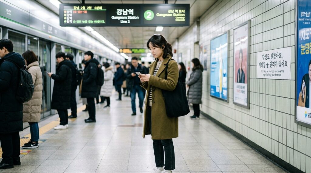 당신도 괜찮습니다, 거리를 둘 권리가 있습니다