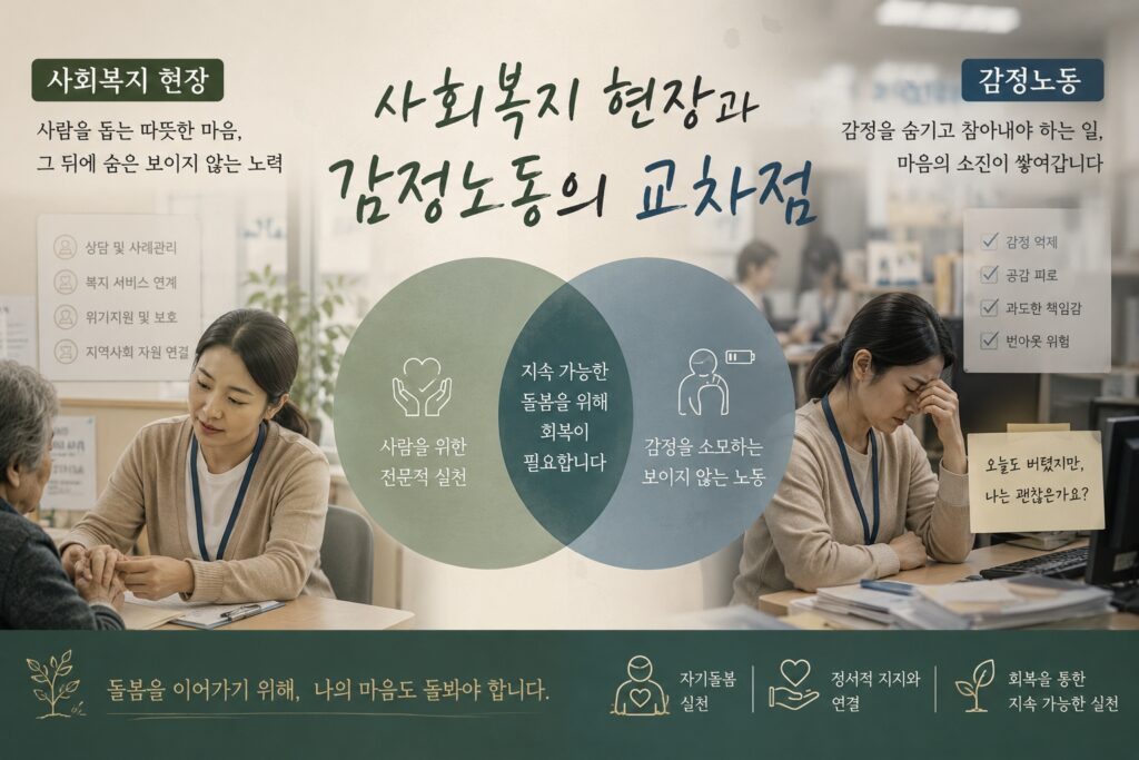 사회복지 현장과 감정노동의 교차점