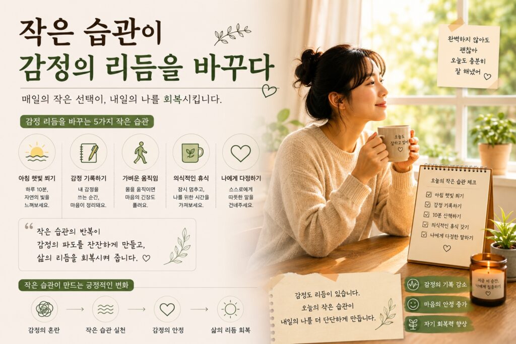 회복은 멈춤이 아닌 리듬을 세우는 일