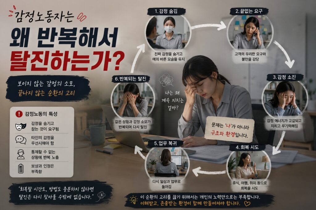 감정노동자는 왜 반복해서 탈진하는가