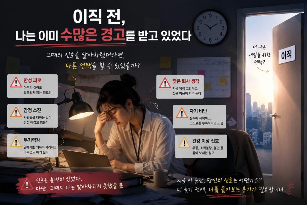 이직 전, 나는 이미 수많은 경고를 받고 있었다