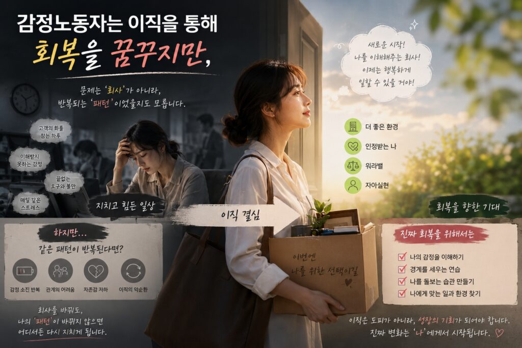 회복은 나를 아끼는 선택의 반복이다