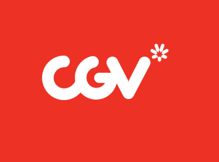 ▲ 대한민국 대표 영화관 브랜드 CGV의 공식 로고. 빨간색 배경에 강렬하게 들어간 흰색 로고는 국내외 관객들에게 익숙한 이미지를 상징합니다. CGV는 최신 시설과 다양한 상영 기술을 바탕으로 국내 영화 문화를 선도하고 있습니다.