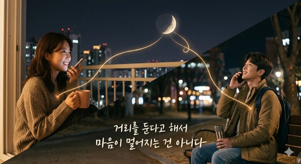 거리를 둔다고 해서 마음이 멀어지는 건 아니다