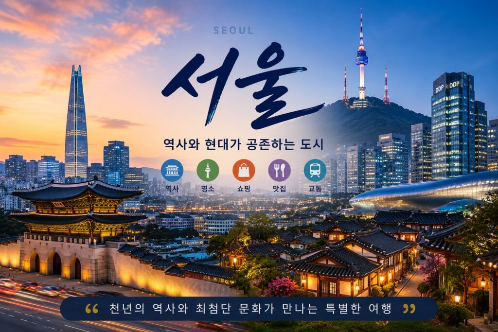 서울 – 역사와 현대가 공존하는 도시
