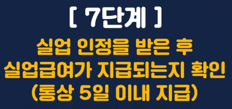 2025년 실업급여 실업 인정 기준