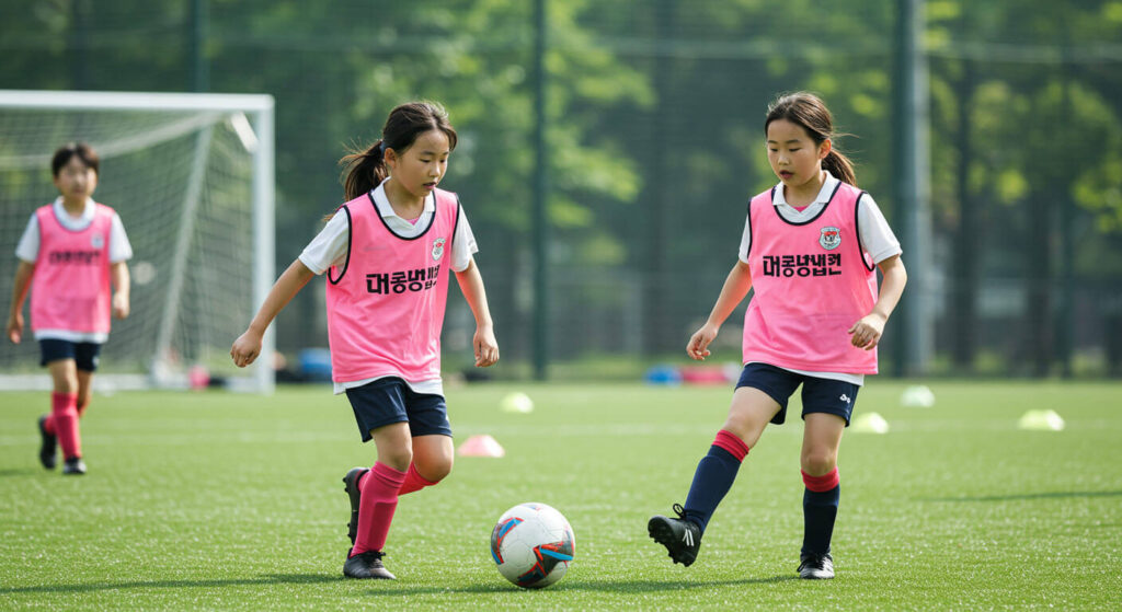 패스로 완성되는 진짜 축구