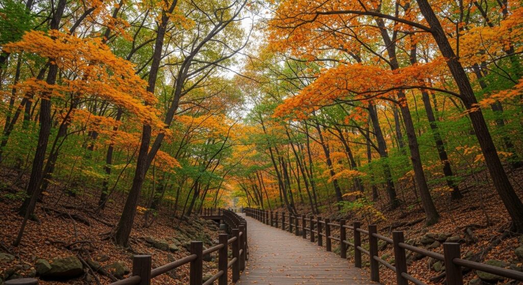 가을 단풍 명소, 화담숲 예약은 필수입니다