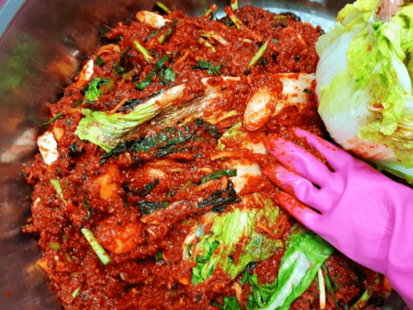 속 재료와 버무리기 요령