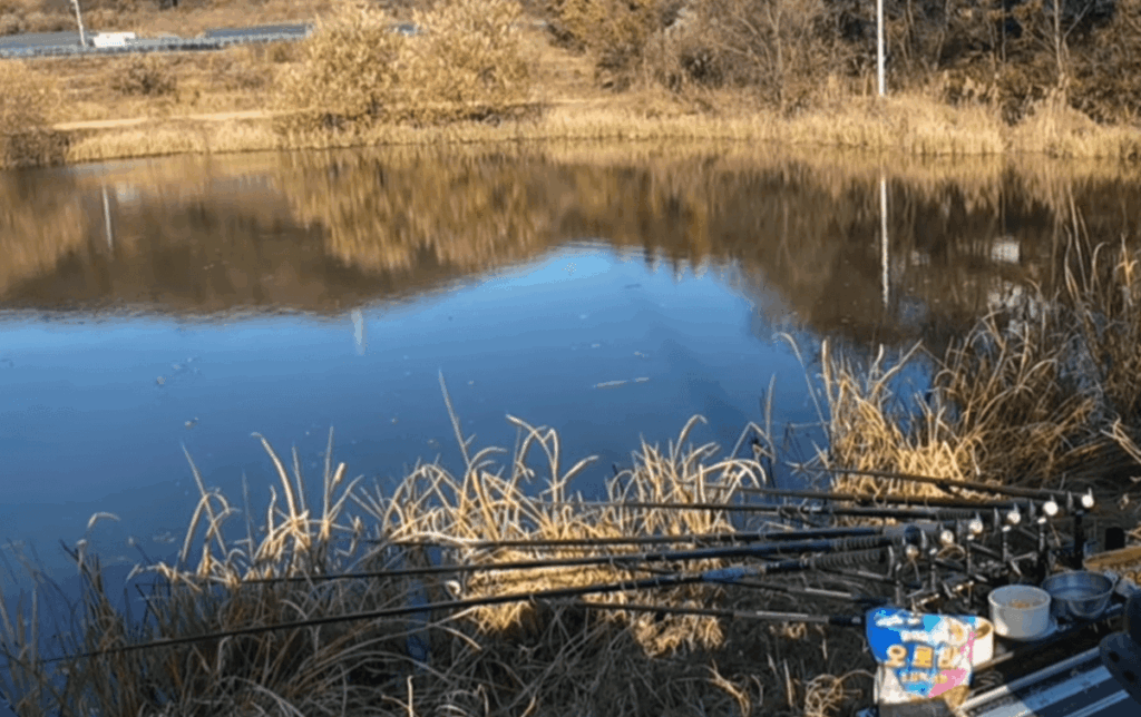 가을 소류지의 여운