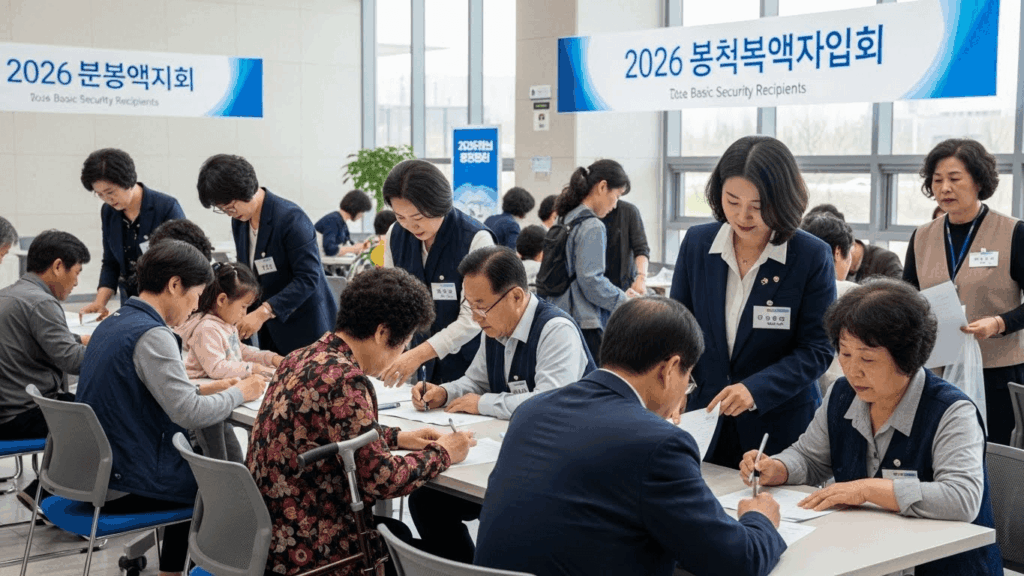 2026년 급여별 선정 기준