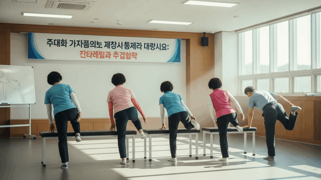 햄스트링 스트레칭 매일 반복하기