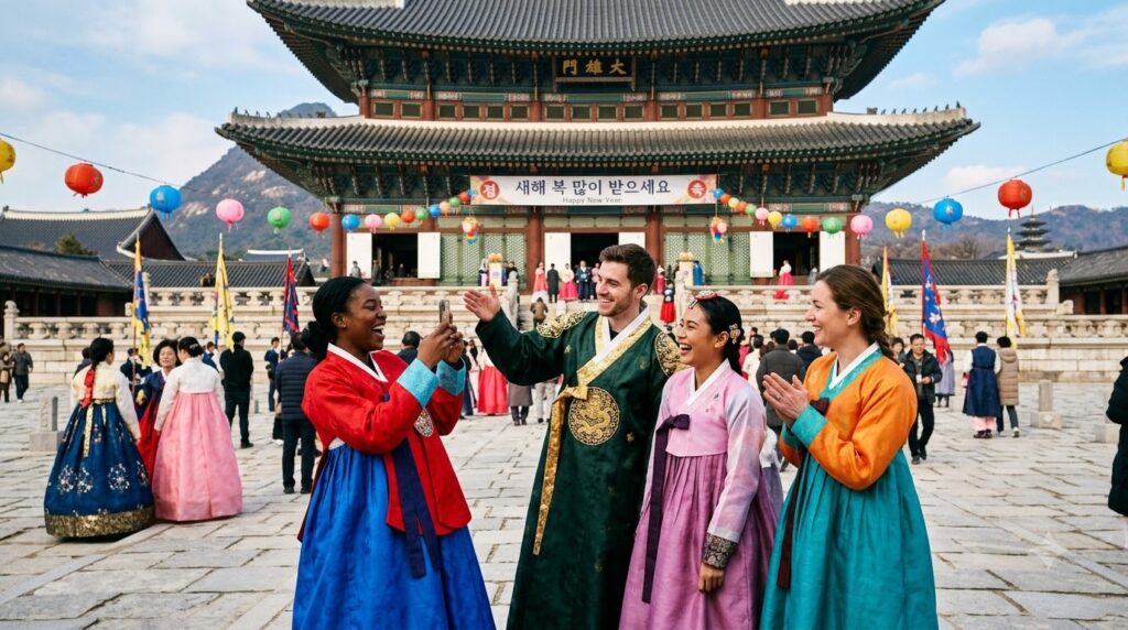 경복궁 – 설 명절의 정취를 가장 잘 느낄 수 있는 곳