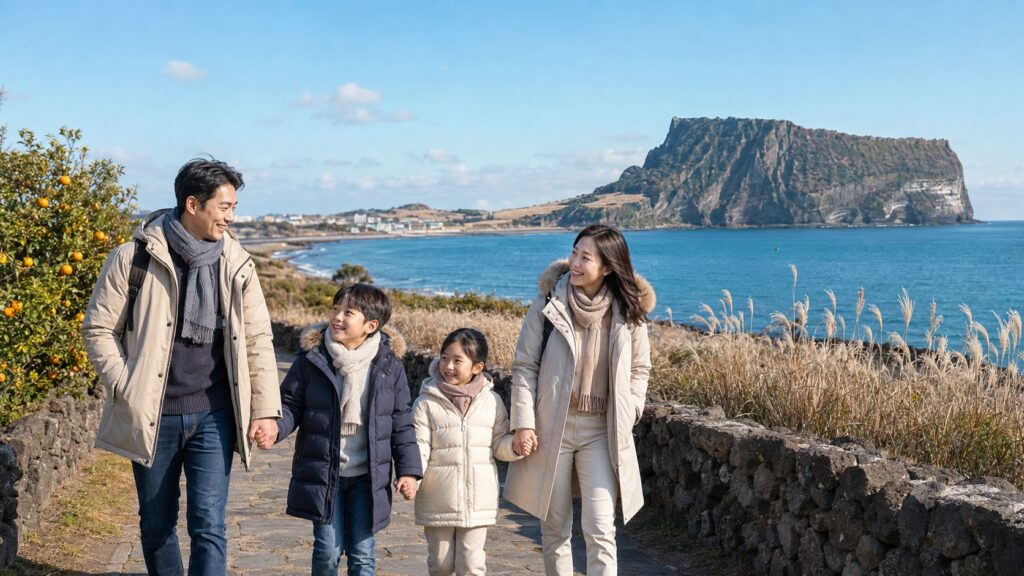 제주도 – 설날에도 열려 있는 자연 여행지