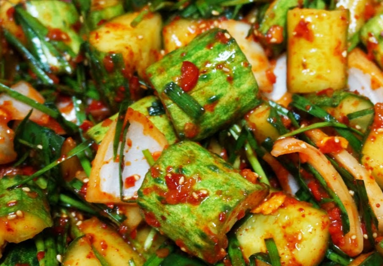 오이깍두기의 역사적 유래