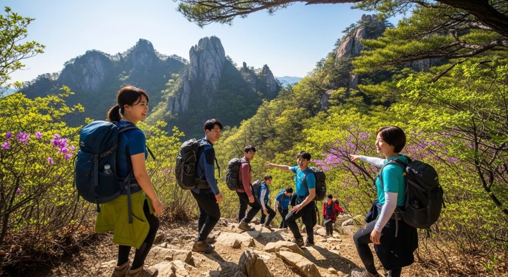 등산코스 – 난이도는 있지만 그만큼 가치 있다