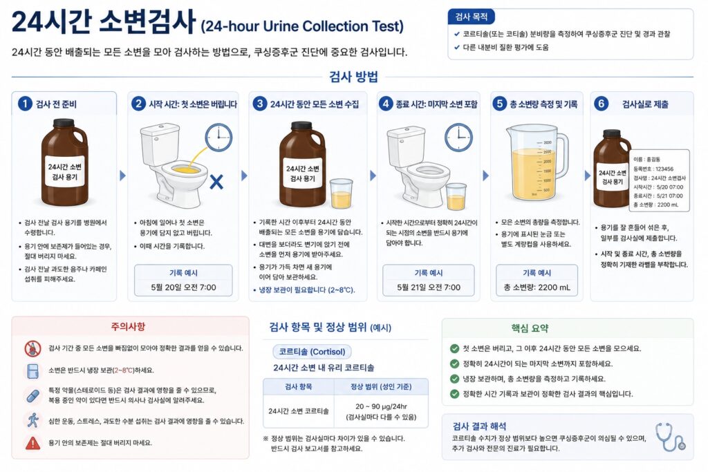 24시간 소변검사