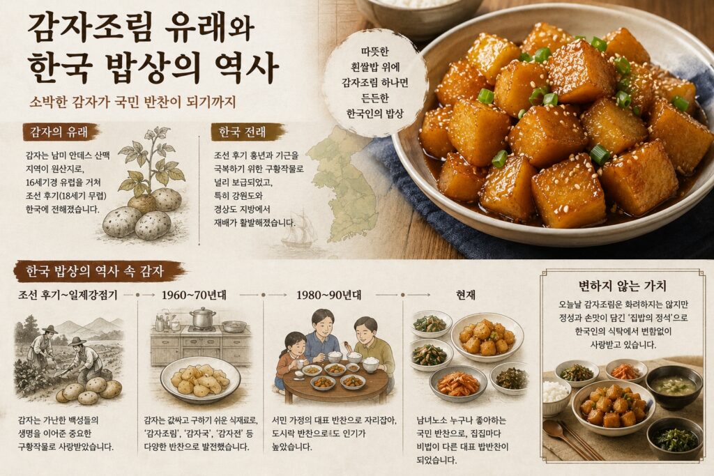 감자조림 유래