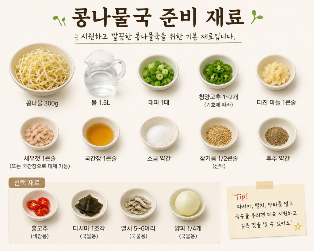 준비 재료