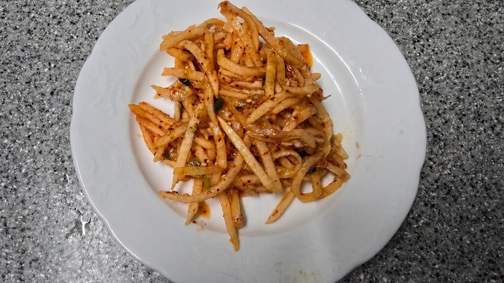 무생채 맛있게 먹는 최고의 방법