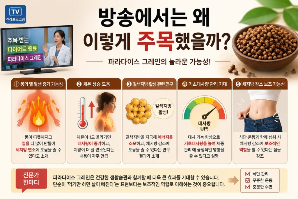 방송에서는 왜 이렇게 주목했을까