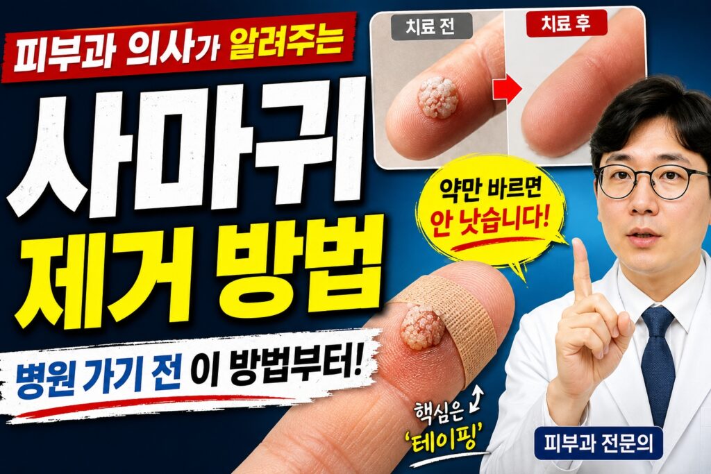 사마귀는 왜 생길까