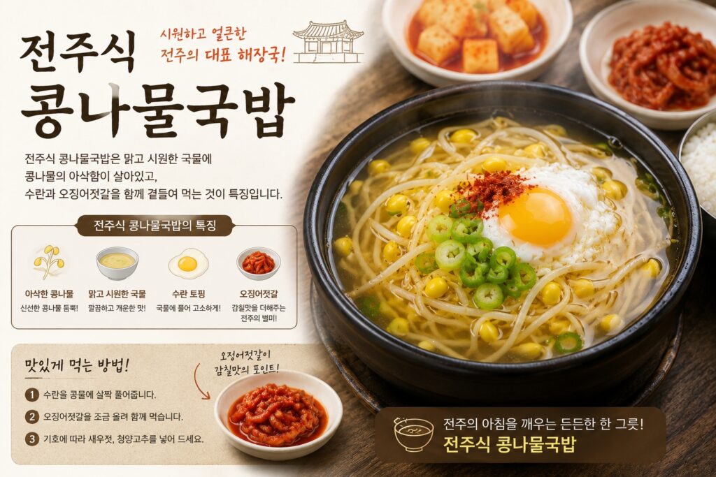 전주식 콩나물국밥