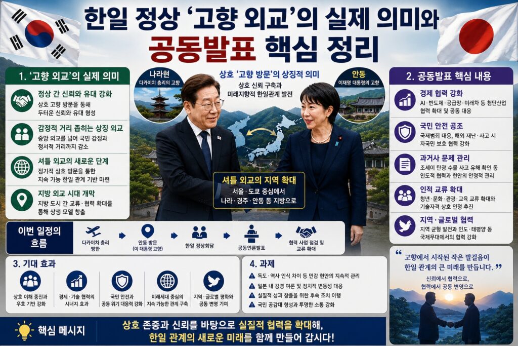 공동언론발표는 무엇인가?