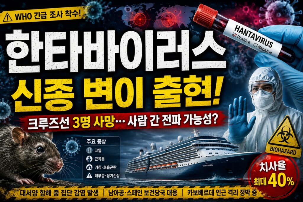 한타바이러스 신종 공포