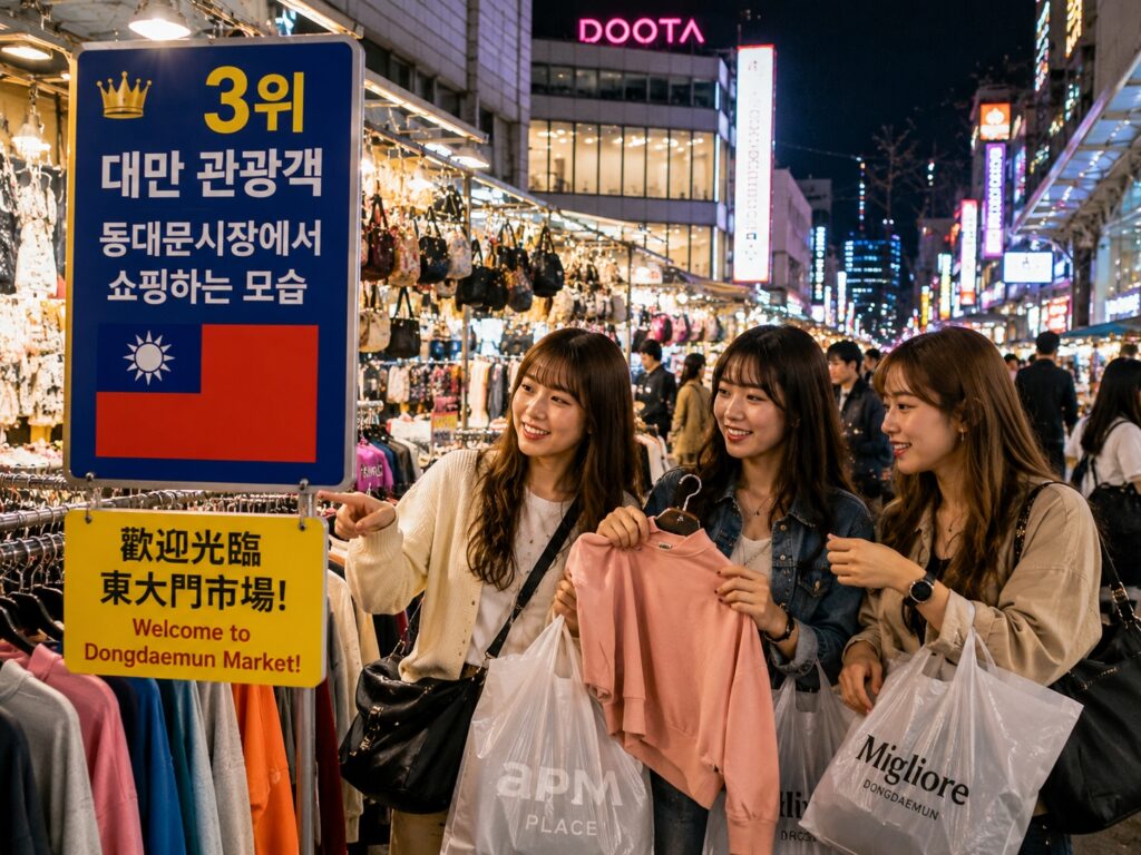 3위 대만 관광객