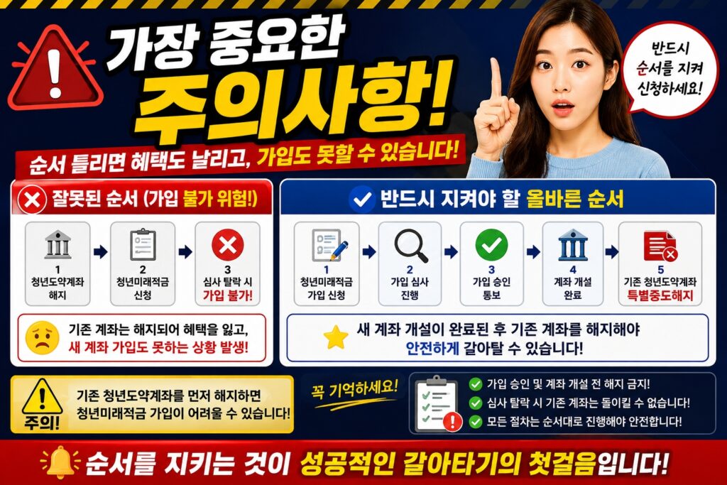가장 중요한 주의사항