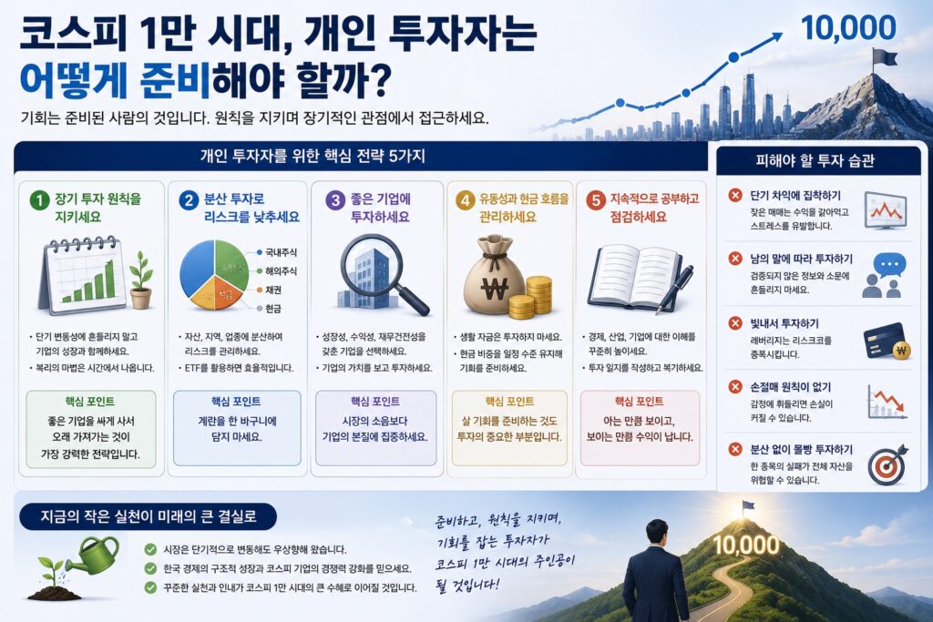 개인 투자자는 어떻게 해야 할까