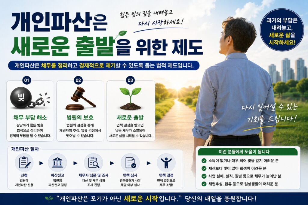 개인파산은 새로운 출발을 위한 제도