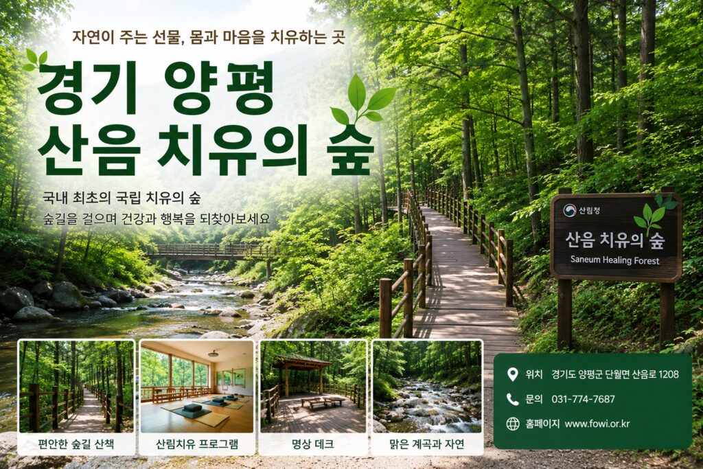 경기 양평 산음 치유의 숲