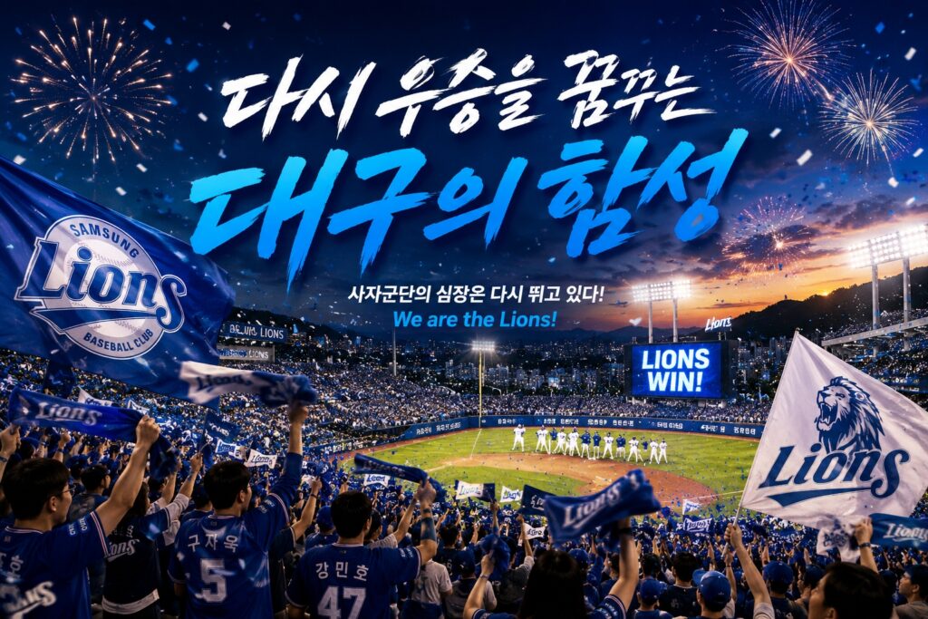 다시 우승을 꿈꾸는 대구의 함성