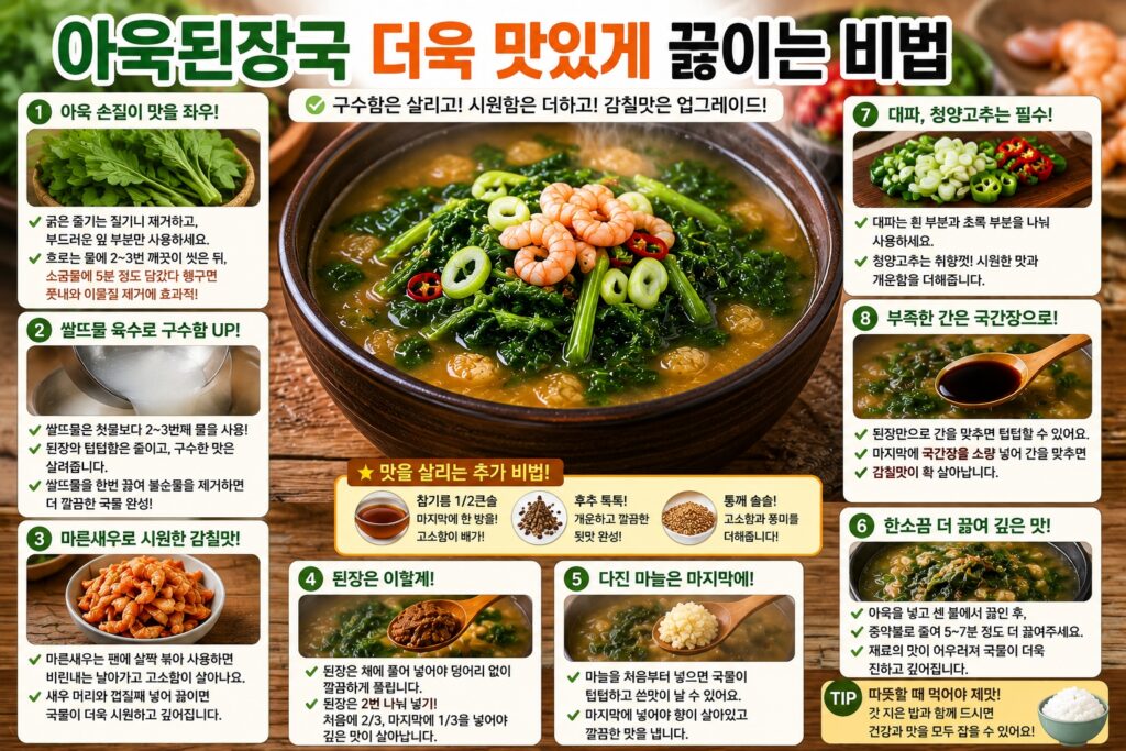 더욱 맛있게 끓이는 비법