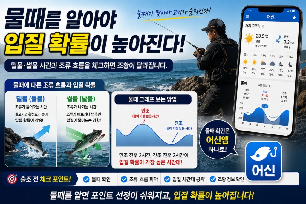 조황 정보까지 한 번에 확인 가능