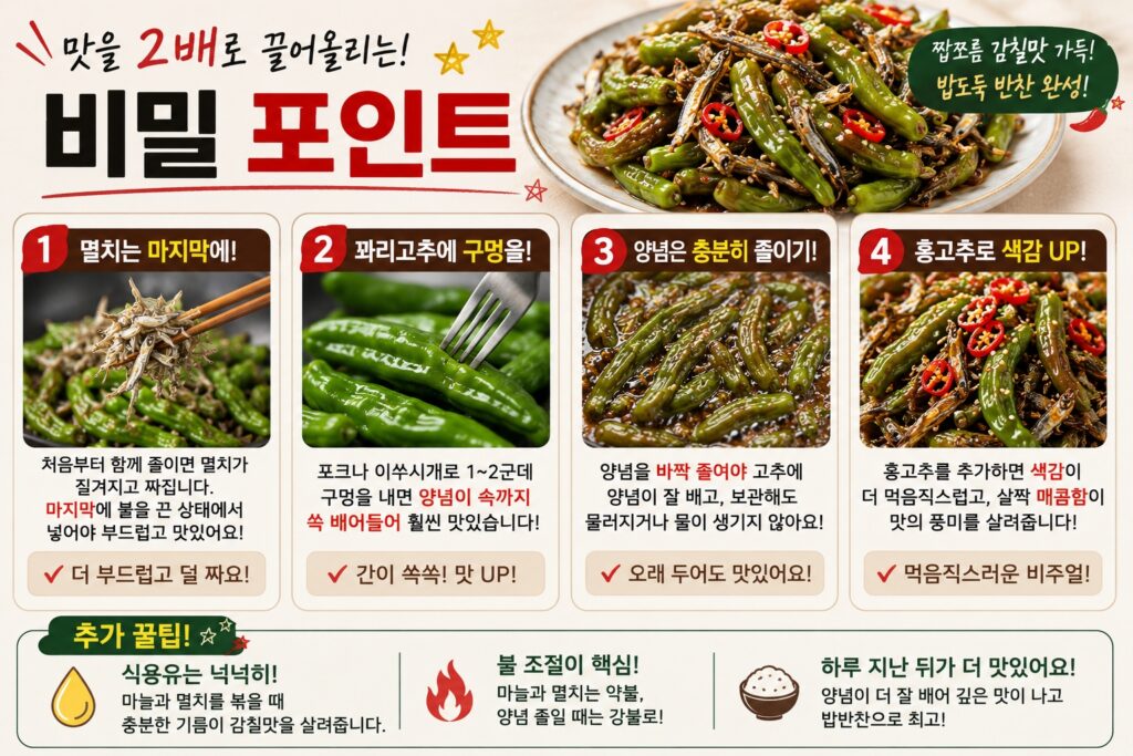 맛을 2배로 끌어올리는 비밀 포인트