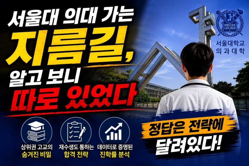 서울대 의대 가는 지름길 알고 보니 따로 있었다 서울대학교 의과대학 입학 전략