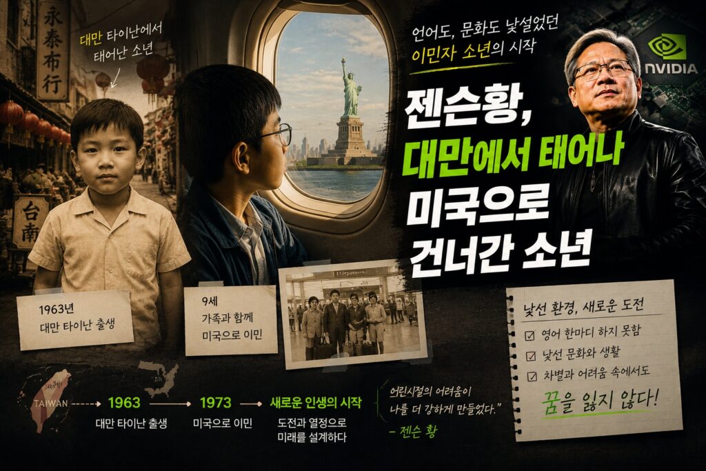 대만에서 태어나 미국으로 건너간 소년