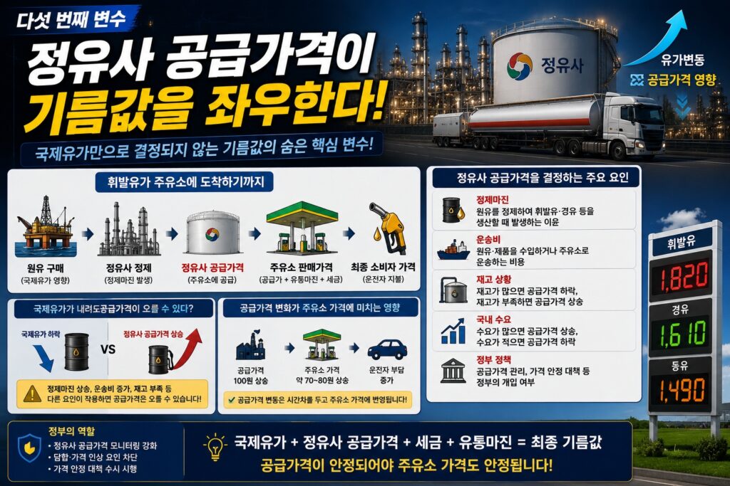 정유사 공급가격