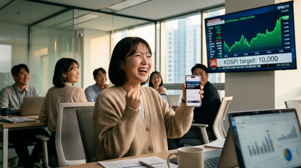주식 성공한 여성