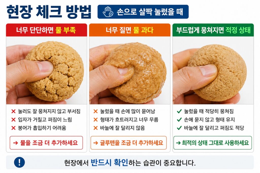 붕어낚시는 배합보다 운용이 중요하다