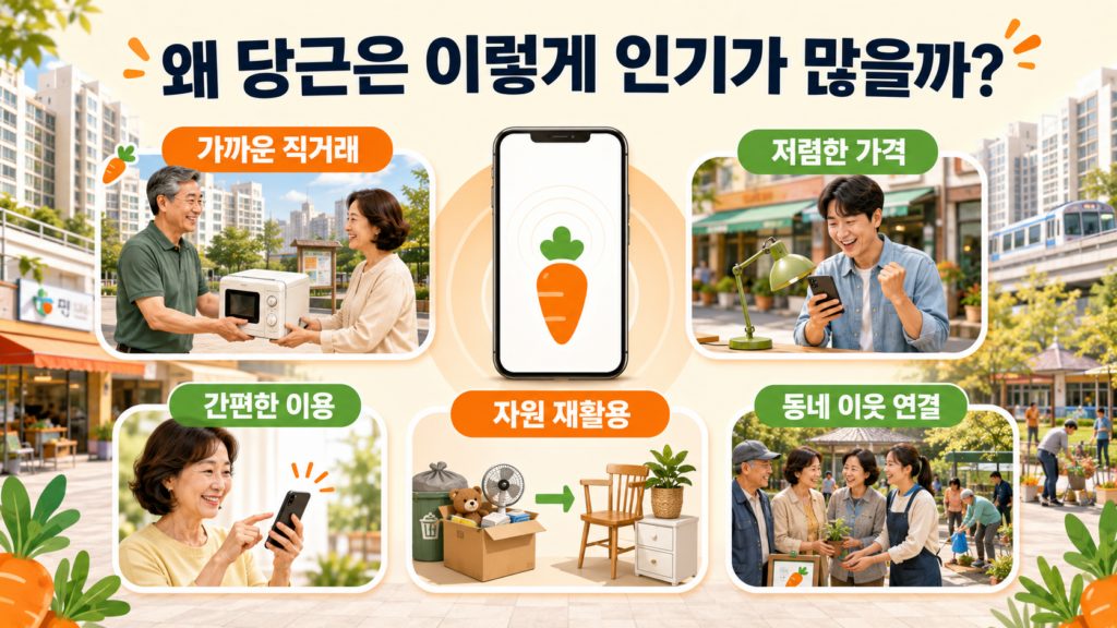 왜 당근은 이렇게 인기