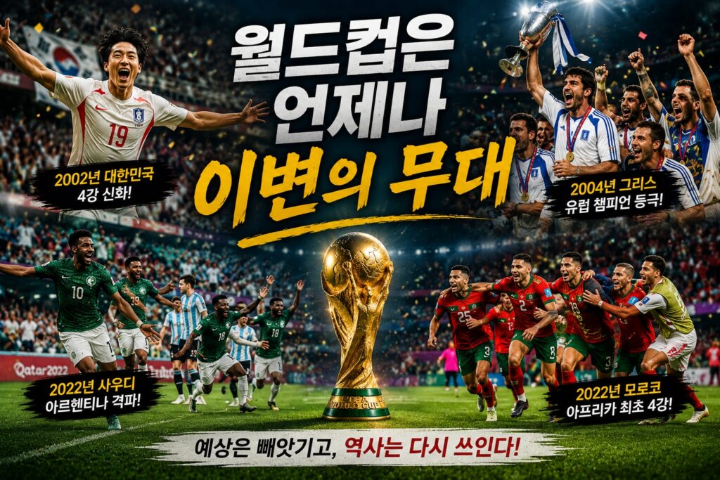 월드컵은 언제나 이변의 무대