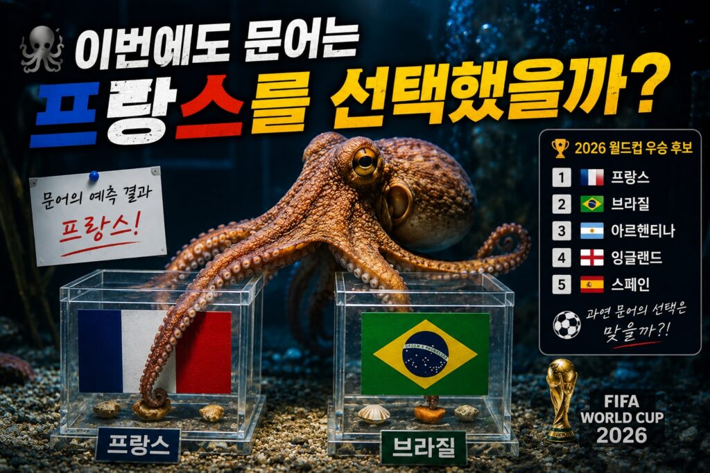 이번에도 문어는 프랑스를 선택했을까