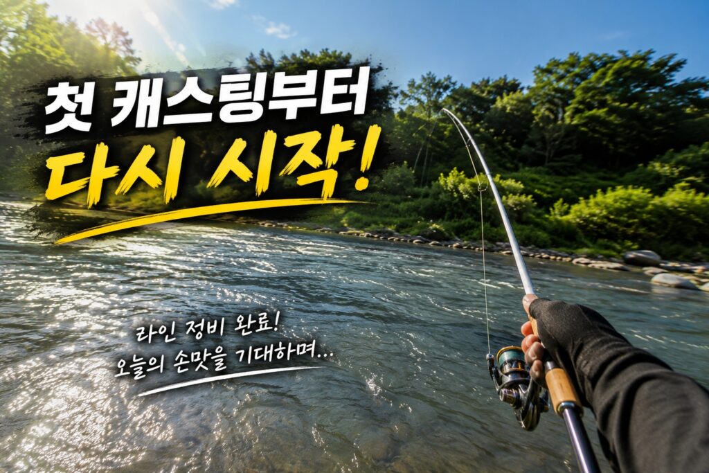 첫 캐스팅부터 다시 시작