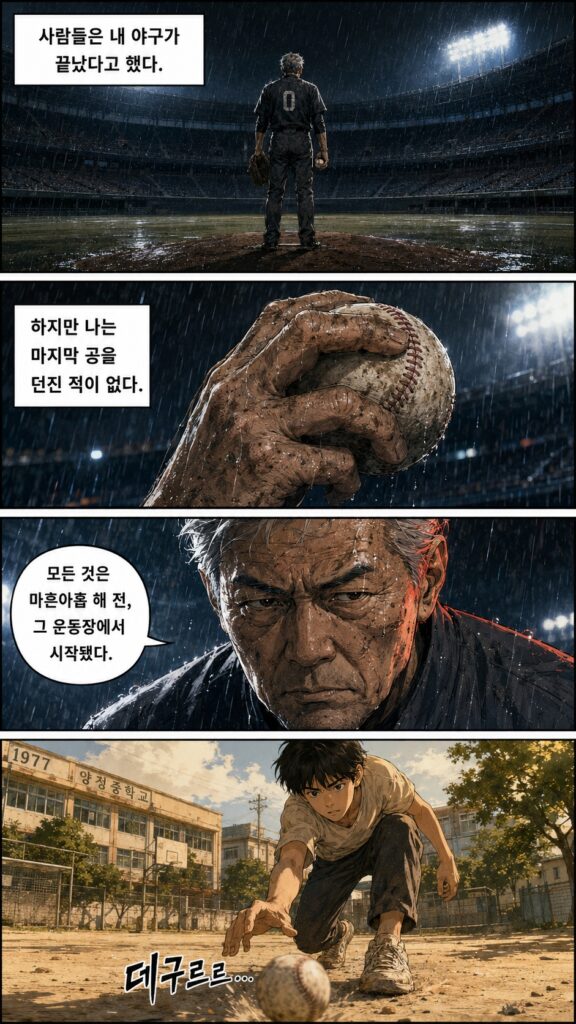 사람들은 내 야구가 끝났다고