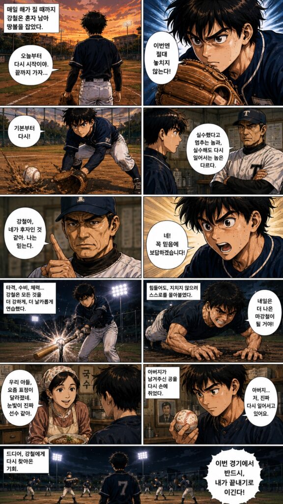 글러브에 다시 꿈을 담다