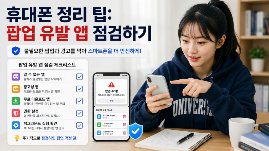 추가 휴대폰 정리 팁